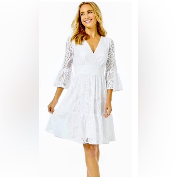 Lilly Pulitzer Cecilia Dress- size 0 - Picture 1 of 5
